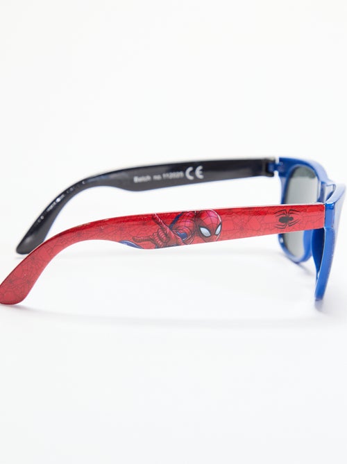 Paire de lunette de soleil 'Marvel' 'Spiderman' classique unie - Kiabi