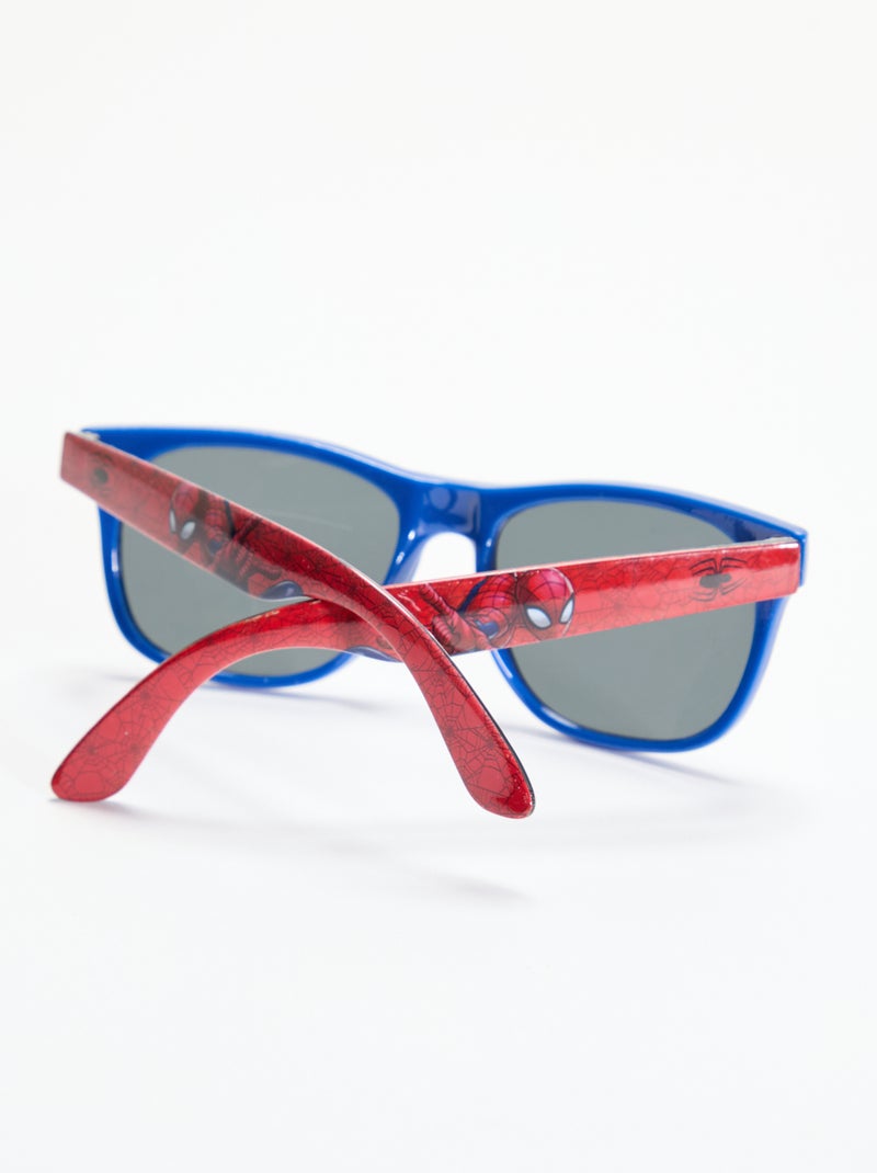 Paire de lunette de soleil 'Marvel' 'Spiderman' classique unie Bleu - Kiabi