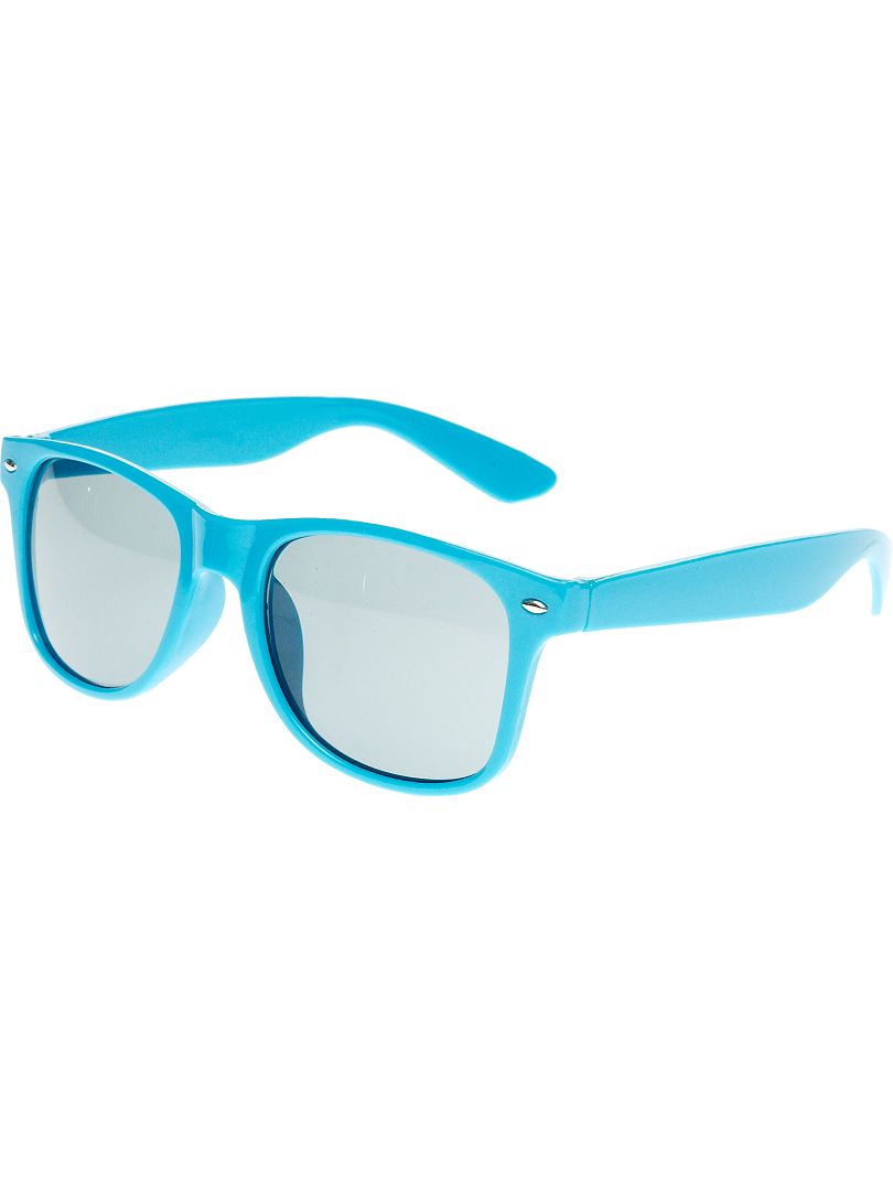 Paire de lunettes carrées turquoise - Kiabi