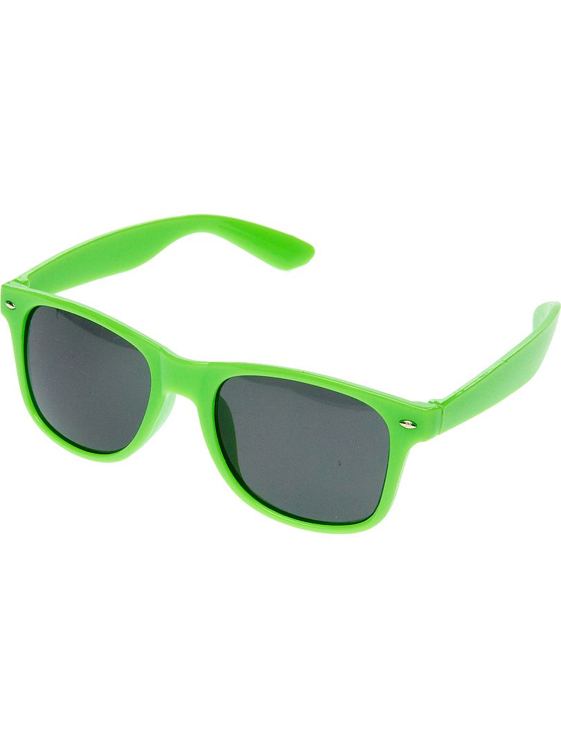 Paire de lunettes carrées vert - Kiabi