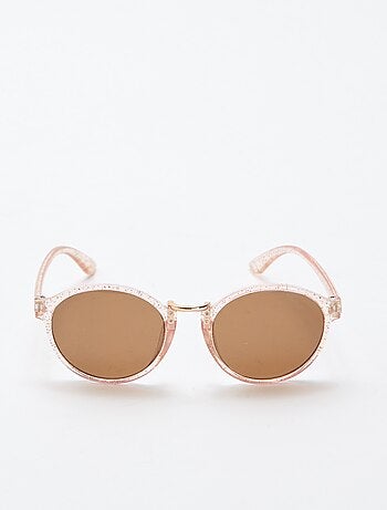 Paire de lunettes de soleil à paillettes