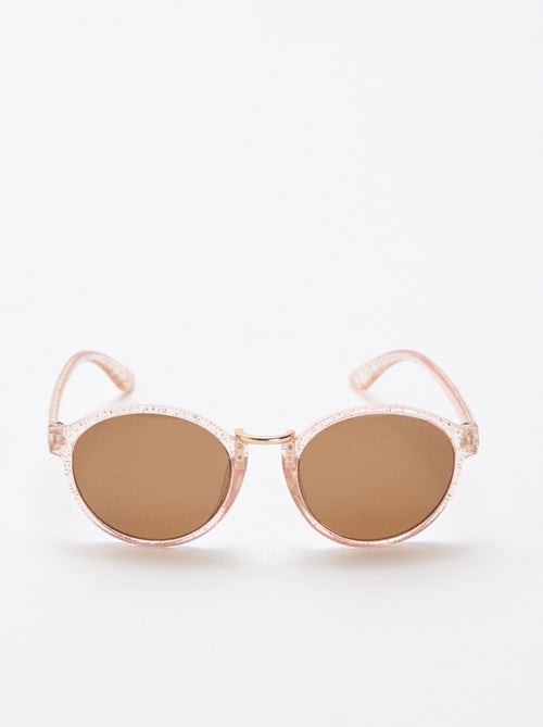 Paire de lunettes de soleil à paillettes - Kiabi