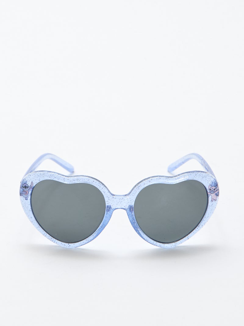 Paire de lunettes 'Stitch' forme de cœur Bleu - Kiabi