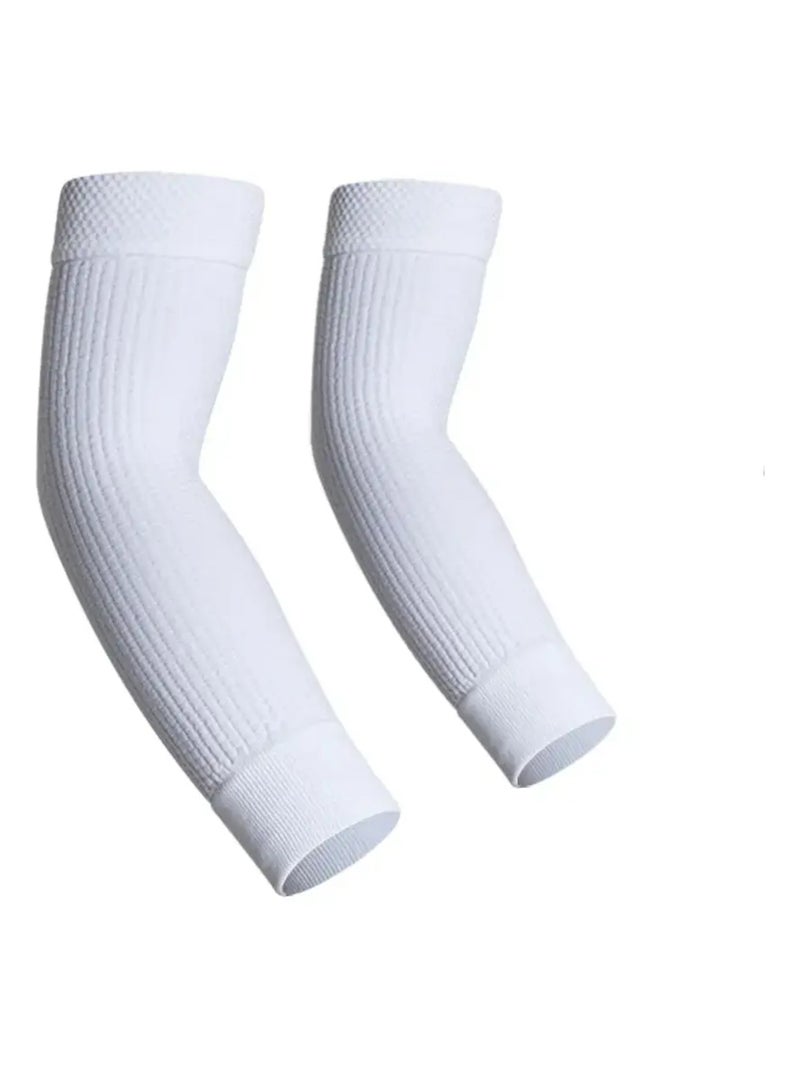 Paire de Manchons micromassants bras Blanc - Kiabi