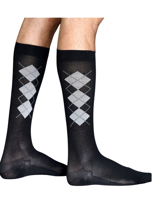 Paire de mi-bas lot de 2 - DAXON - Kiabi