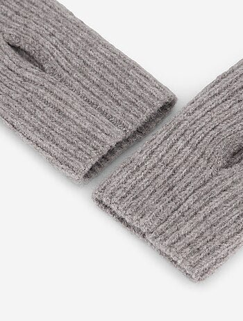 Paire de mitaines manchettes sans doigts
