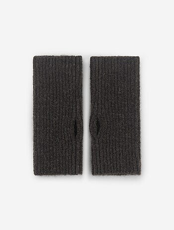 Paire de mitaines manchettes sans doigts