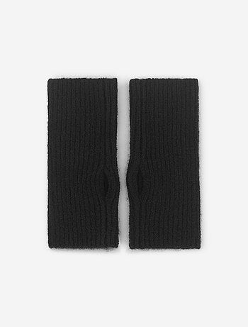 Paire de mitaines manchettes sans doigts