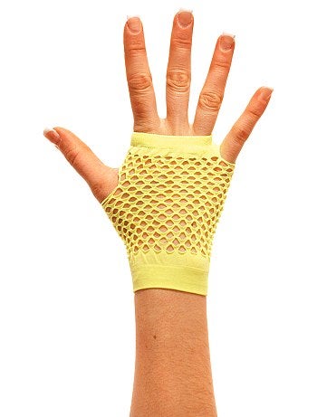 Paire de mitaines résille