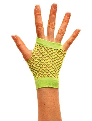 Paire de mitaines résille