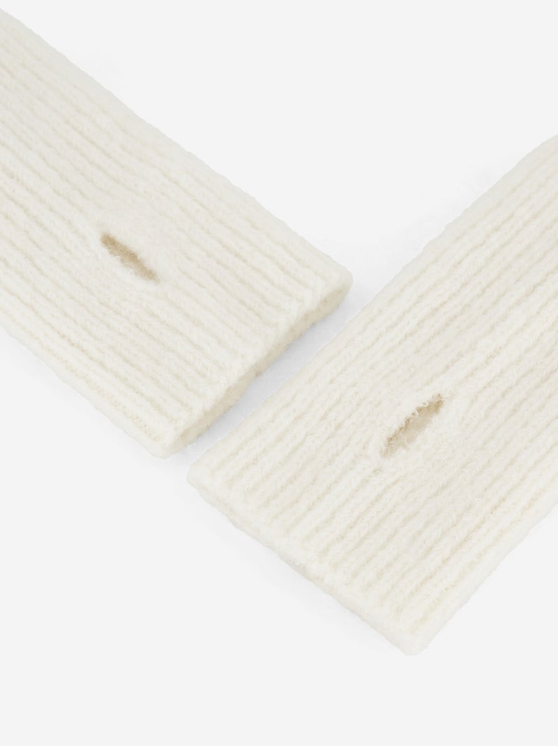 Paire de mitaines sans doigts Beige - Kiabi
