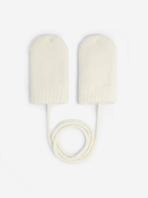 Paire de moufles avec lien - Kiabi Paire de moufles avec lien - Kiabi