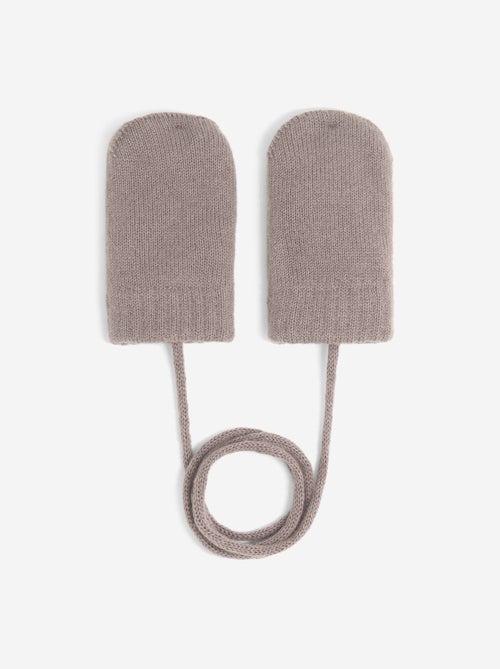 Paire de moufles avec lien - Kiabi Paire de moufles avec lien - Kiabi