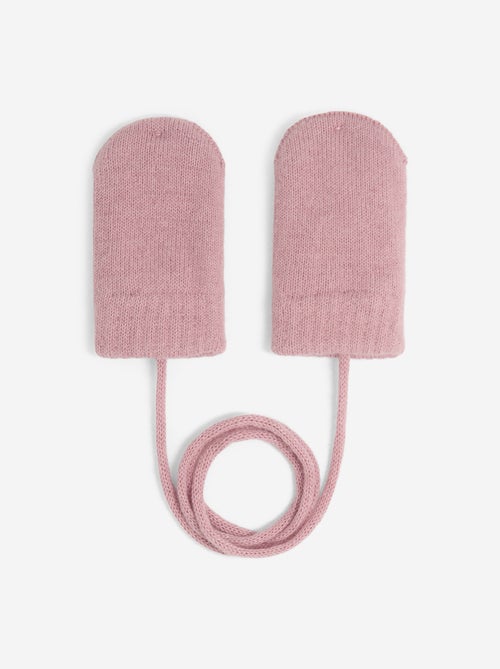 Paire de moufles avec lien - Kiabi Paire de moufles avec lien - Kiabi