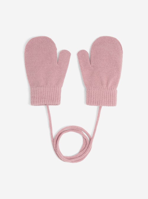 Paire de moufles avec lien - Kiabi Paire de moufles avec lien - Kiabi