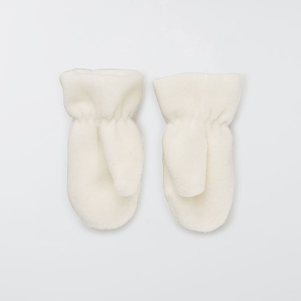 Paire De Moufles En Maille Polaire Bebe Fille Bleu Marine Kiabi 2 00