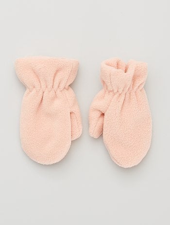 Bonnets Echarpes Gants Pour Bebe Fille Rose Kiabi