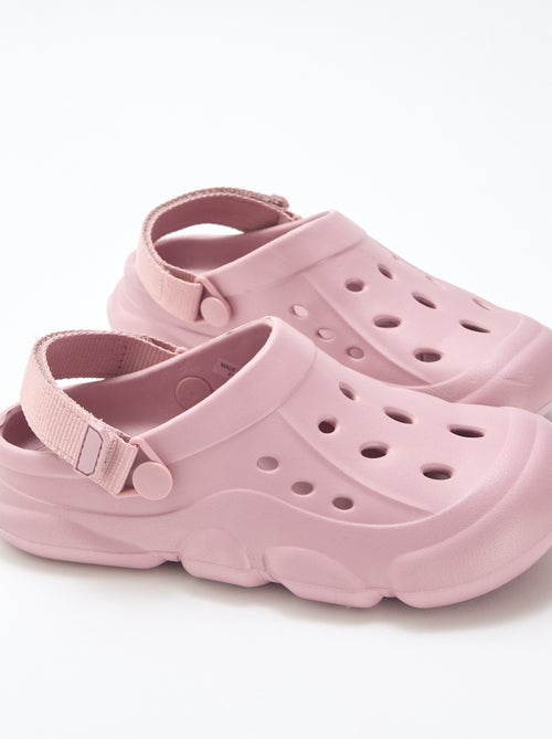 Paire de mules de plage fermées - Kiabi