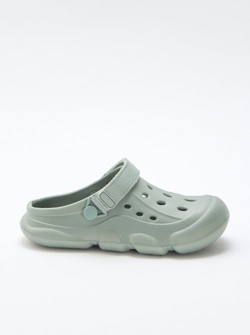 Paire de mules de plage fermées - Kiabi