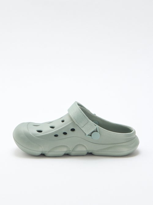 Paire de mules de plage fermées - Kiabi