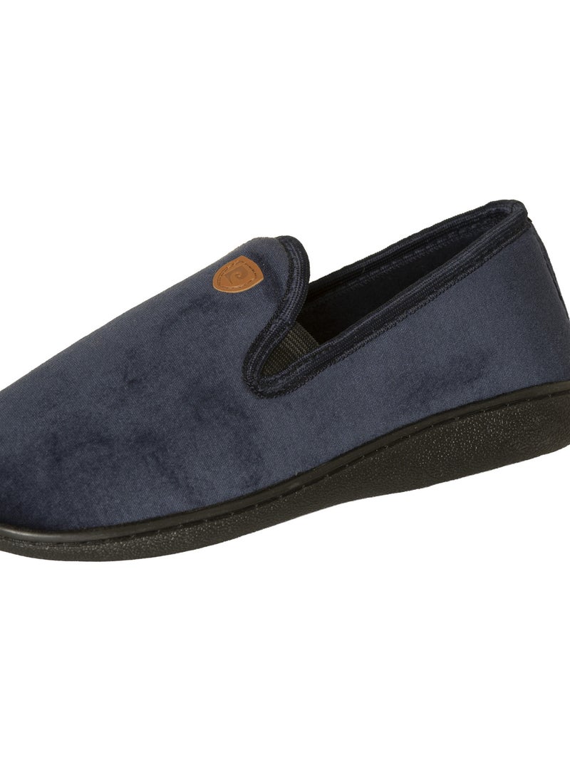 Paire de pantoufles mocassins sans gêne homme pufat pierre cardin Bleu - Kiabi