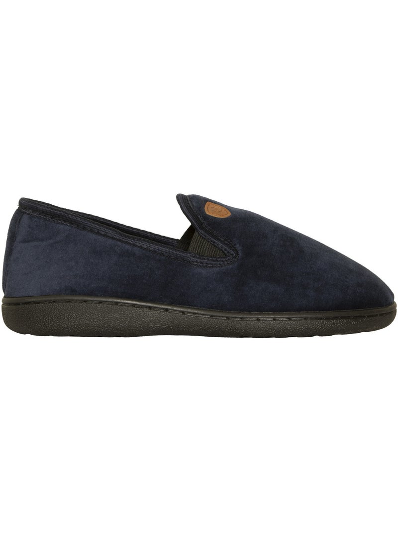 Paire de pantoufles mocassins sans gêne homme pufat pierre cardin Bleu - Kiabi