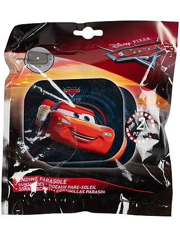 Paire de pare-soleil latéraux Cars Flash McQueen