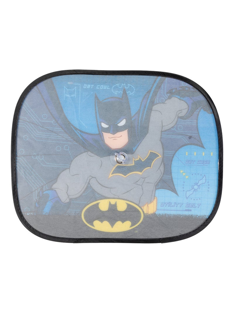 Paire de pare-soleil latéraux Dc Comics Batman 44 x 35 cm Noir - Kiabi