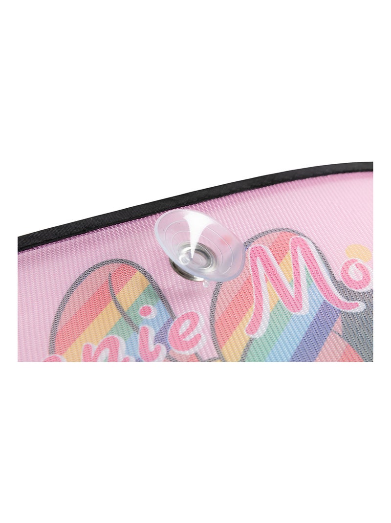 Paire de pare-soleil latéraux Disney Minnie pour voiture Rouge - Kiabi