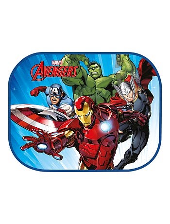 Paire de pare-soleil latéraux pour voiture - Marvel Avengers- 44 x 35 cm