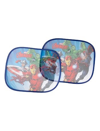 Paire de pare-soleil latéraux pour voiture - Marvel Avengers- 44 x 35 cm