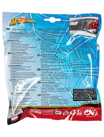 Paire de pare-soleil latéraux pour voiture -Tataway Spider-Man - 44 x 35 cm