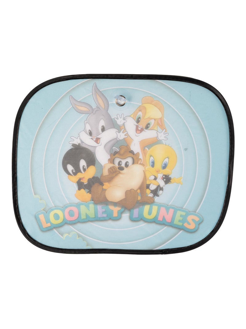 Paire de pare-soleil latéraux pour voiture, Looney Tunes,  44 x 35 cm Bleu Bleu ciel - Kiabi