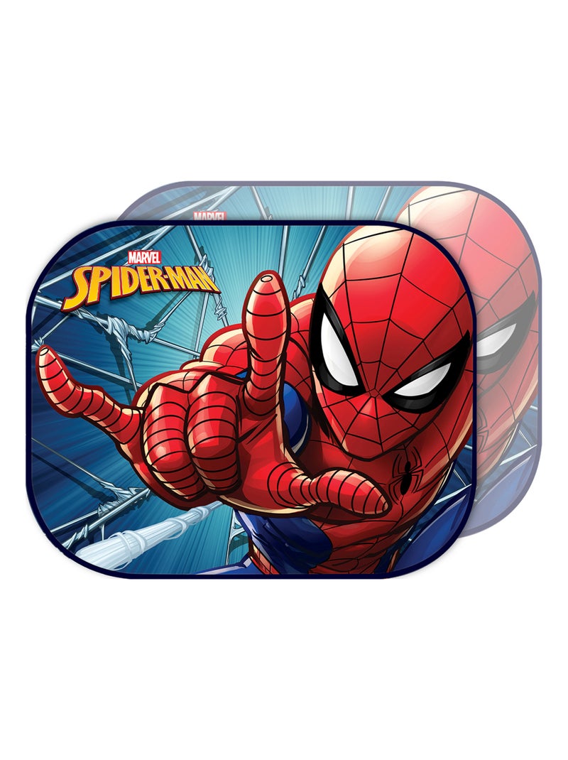 Paire de pare-soleil latéraux pour voiture Tataway Spider-Man 44 x 35 cm Rouge - Kiabi