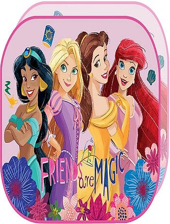 Paire de Pare-Soleils Latéraux pour Voiture -Princesses Disney- 44x35 cm