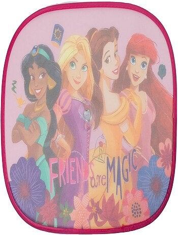 Paire de Pare-Soleils Latéraux pour Voiture -Princesses Disney- 44x35 cm