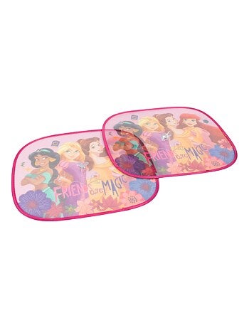 Paire de Pare-Soleils Latéraux pour Voiture -Princesses Disney- 44x35 cm