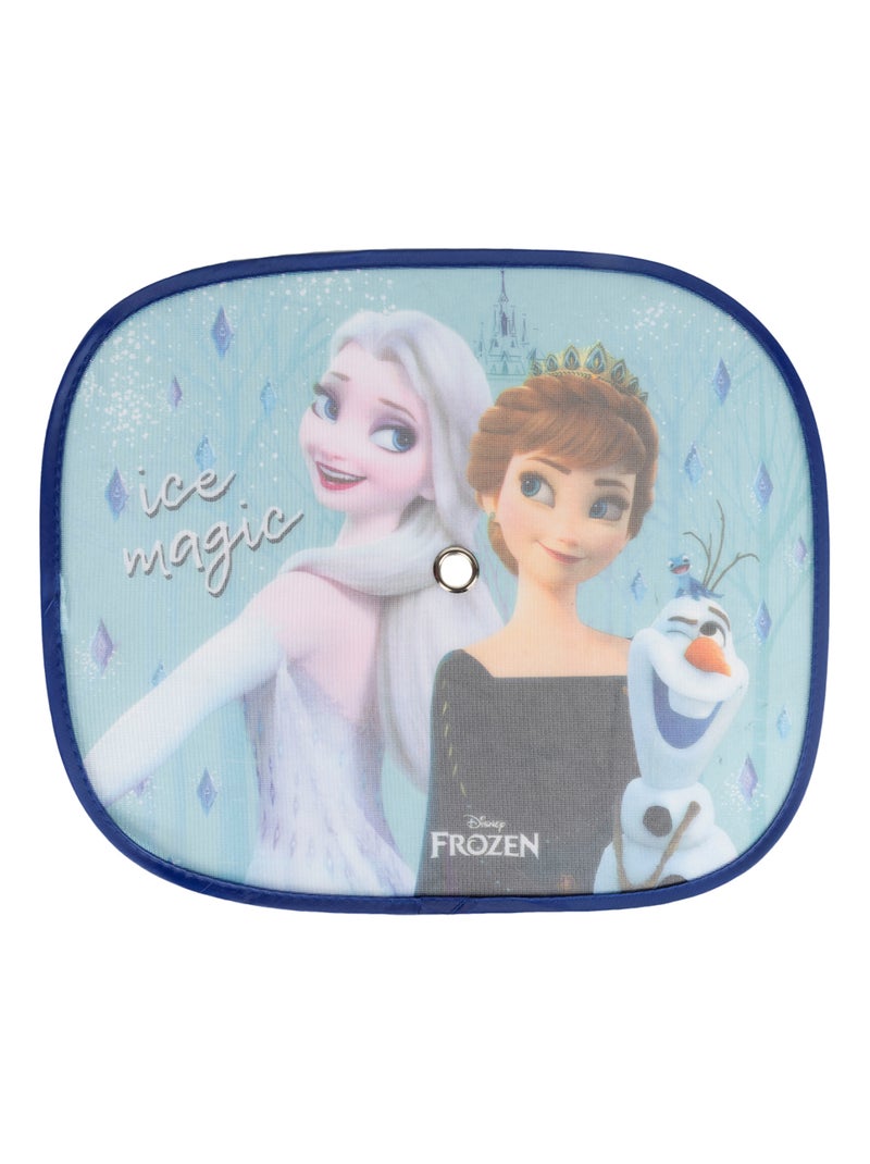 Paire de pare-soleils pour voiture Disney La Reine des Neiges 44 x 35 cm Bleu Bleu ciel - Kiabi