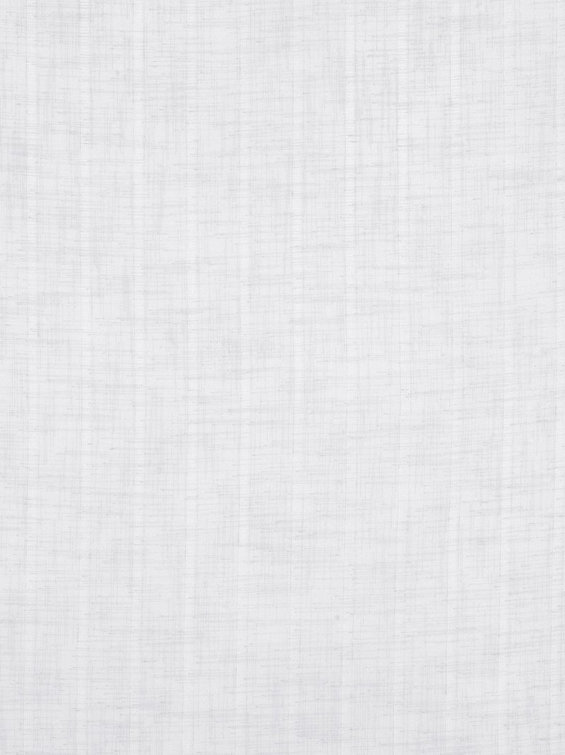 Paire de petits voilages à fines rayures armurées Blanc - Kiabi