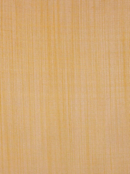 Paire de petits voilages droits en étamine givrée - Kiabi