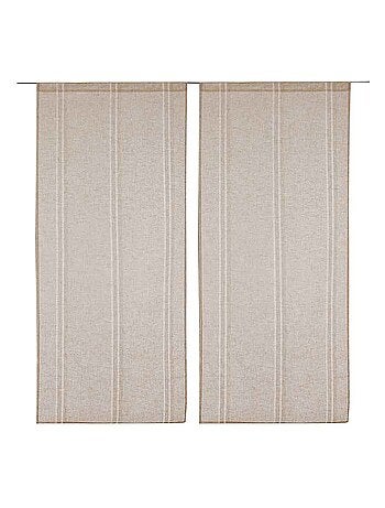 Paire de Petits voilages en Lin