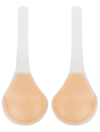Paire de remonte-poitrines adhésifs sculptants silicone