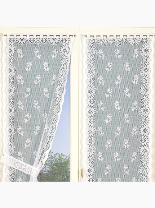 Paire de rideaux bonne-femme avec embrasses - Kiabi Paire de rideaux bonne-femme avec embrasses - Kiabi