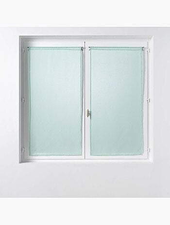 Paire de Rideaux Voile 60 x 90 cm Sandras Jaune