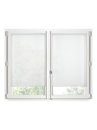 Paire de Rideaux Voile brise bise uni
