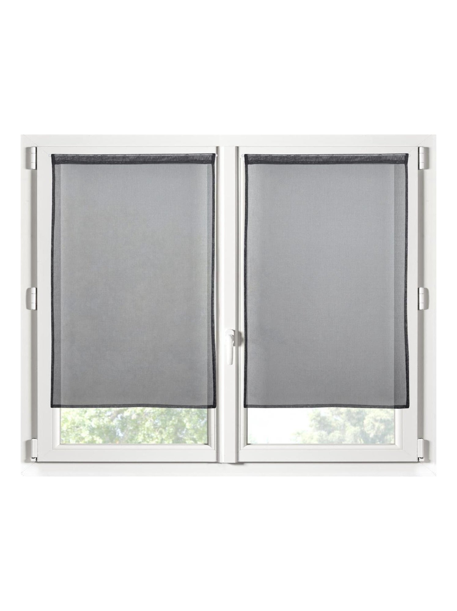Rideaux Voilage Rideaux Brise-bise Gaufrés - Lot De 2 Pour Fen Tres 90x115 Cm 202542 - 11