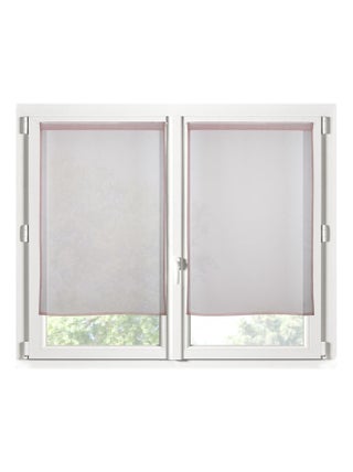 Paire de Rideaux Voile brise bise uni