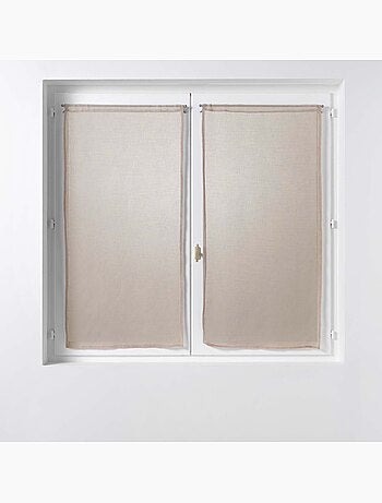 Paire de Rideaux Voile 60 x 160 cm Sandras Menthe