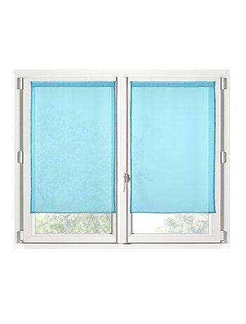 Paire de Rideaux voile uni Brise bise