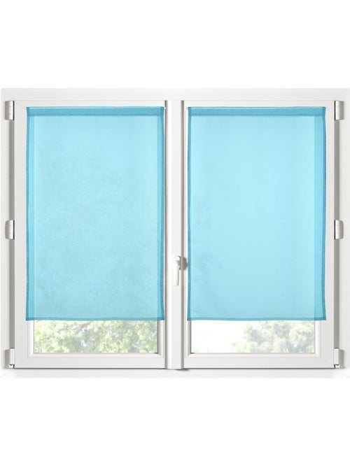 Paire de Rideaux voile uni Brise bise - Kiabi